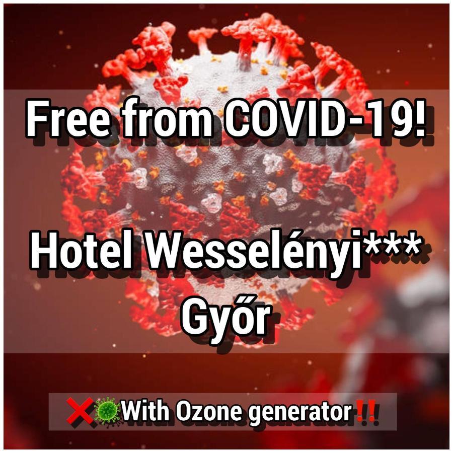 Hotel Wesselényi Győr Buitenkant foto